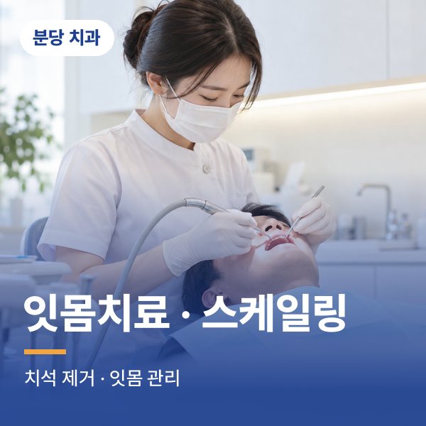 잇몸치료 · 스케일링